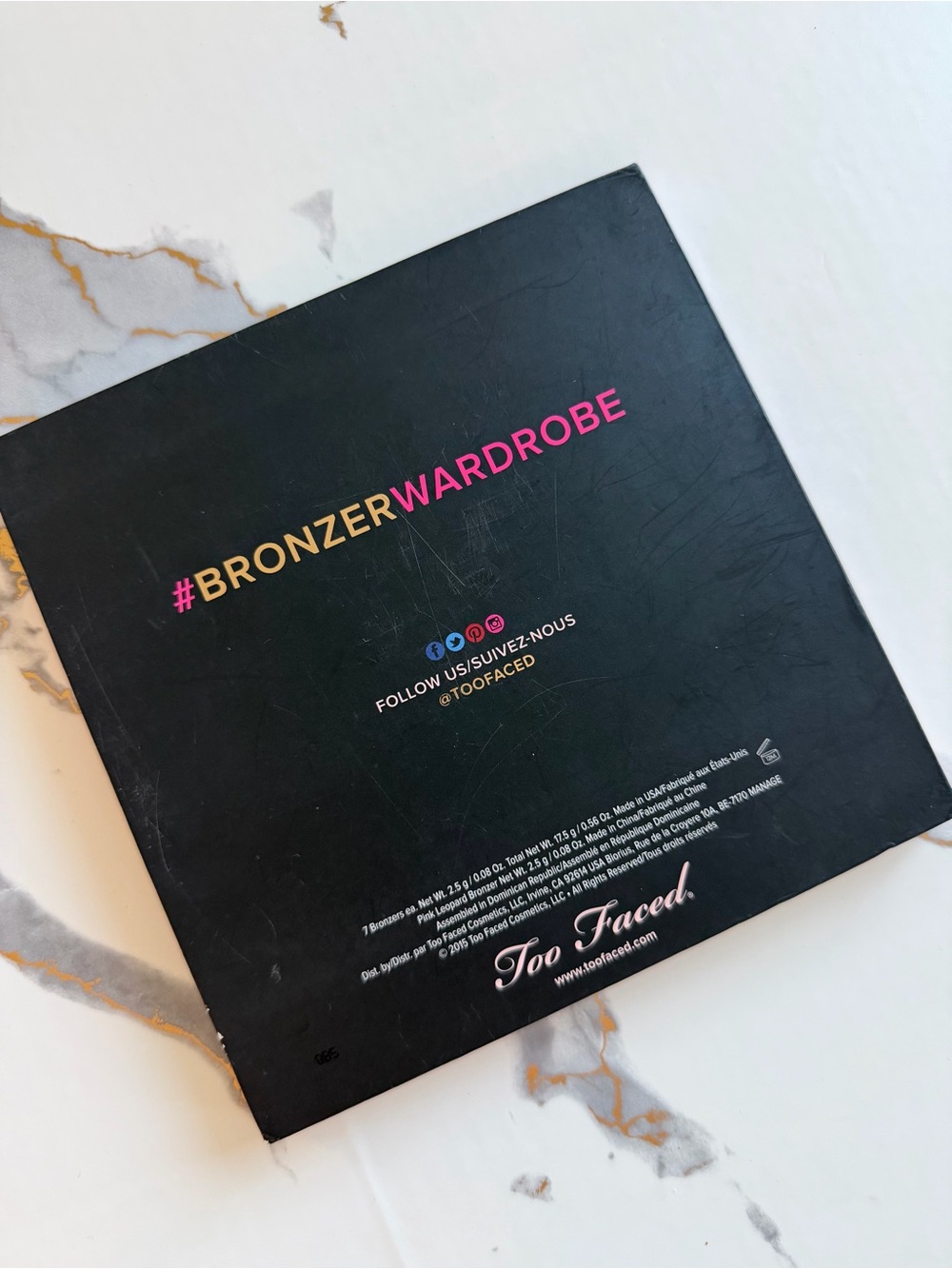 Too Faced Build Your Bronzer Wardrobe Palette - Discontinued and HTF - Picture 4 of 5